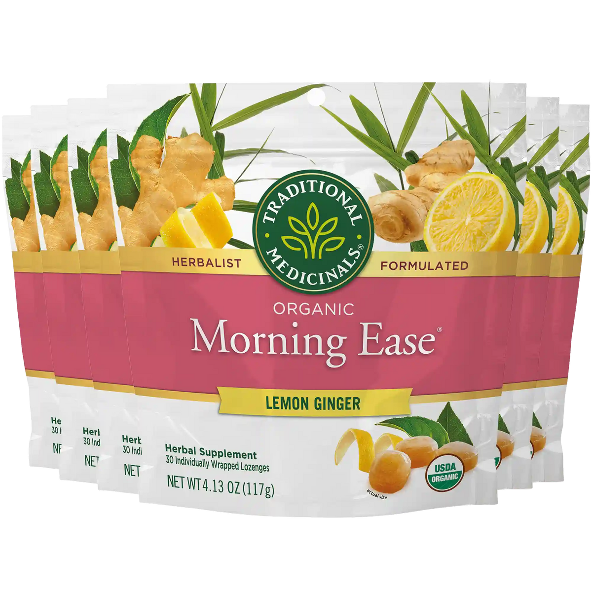 Morning Ease® Lemon Ginger Lozenges (Wholesale)