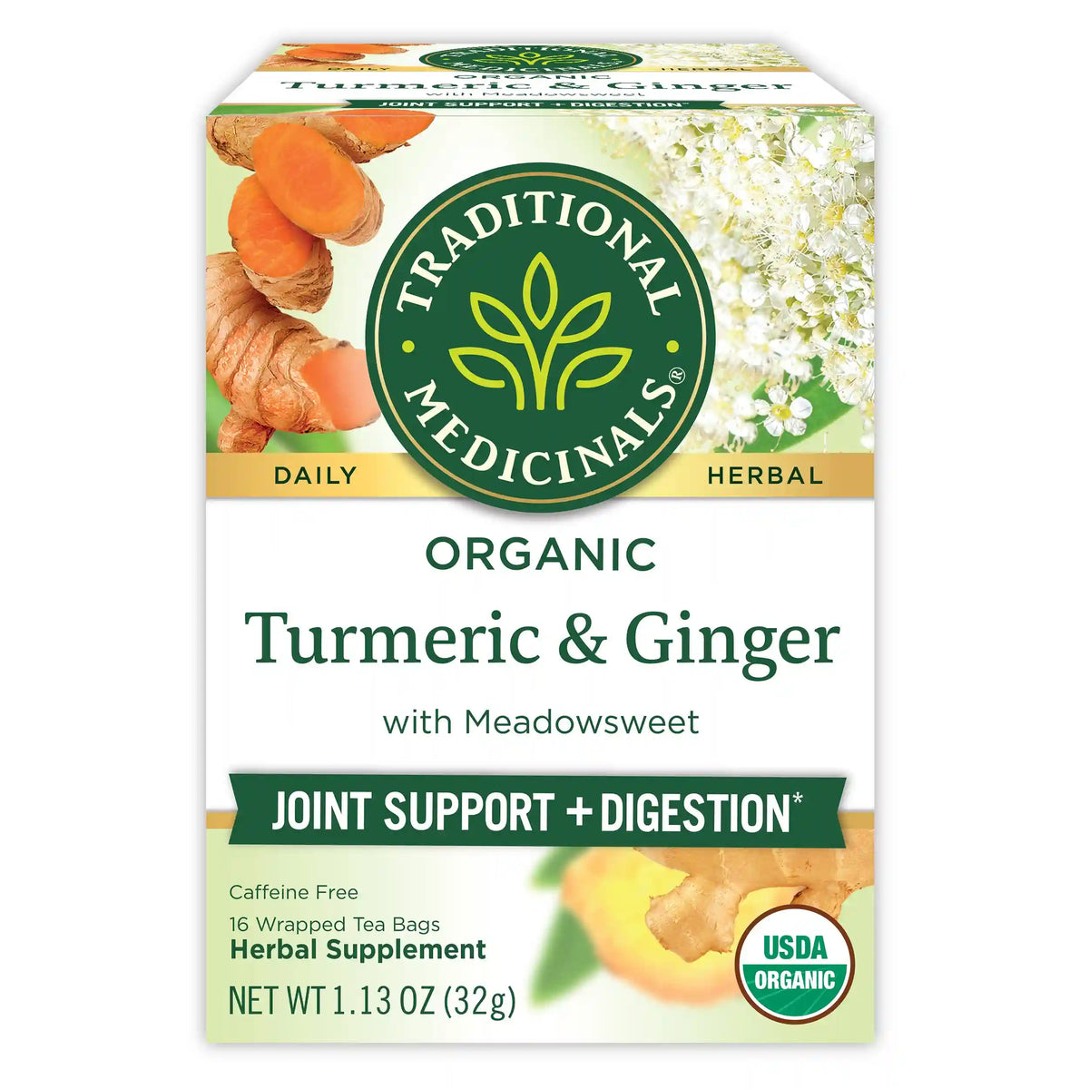 Turmeric with Meadowsweet & Ginger Tea (Wholesale)