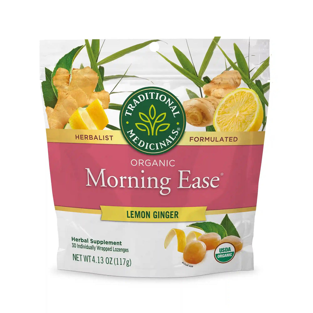 Morning Ease® Lemon Ginger Lozenges (Wholesale)