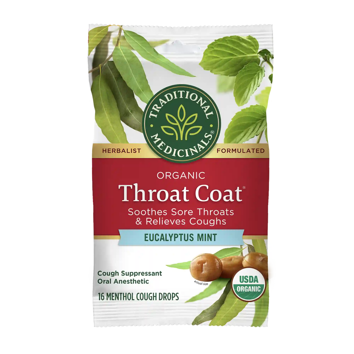Throat Coat® Eucalyptus Mint Lozenges (Wholesale)